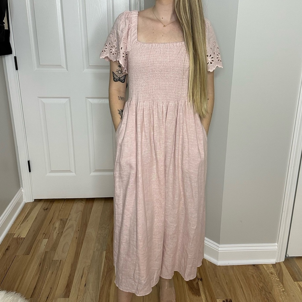 Pale Blush Pink Dress